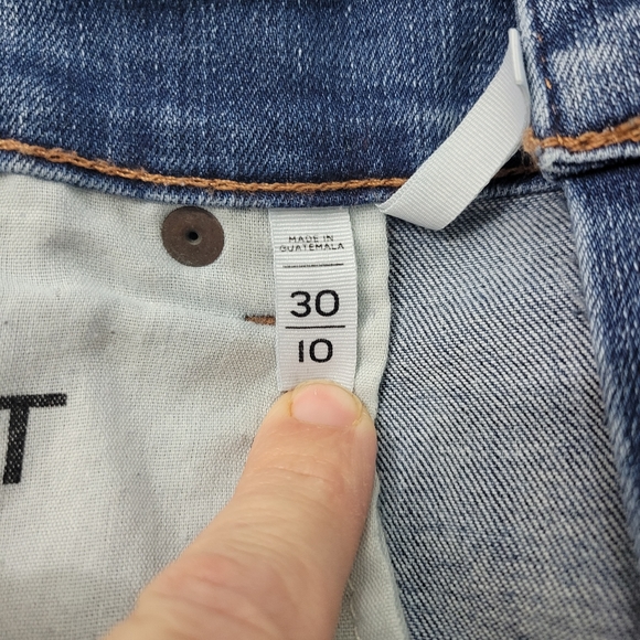 LOFT Ann Taylor Skinny Crop Jeans Women's 10/30 - Picture 6 of 8